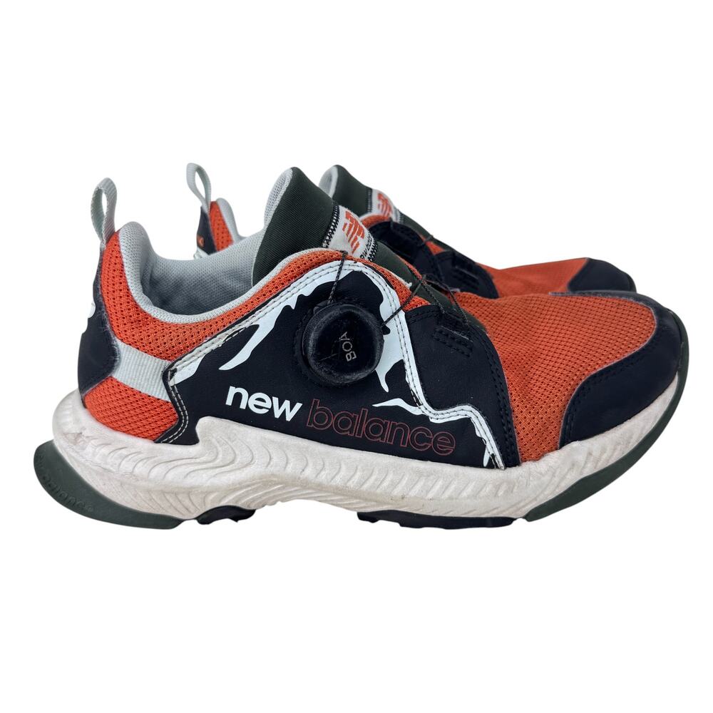 New Balance DynaSoft Trail Magic BOA‎ Shoes Boys 5.5 Orange Mesh GTBTRCB1